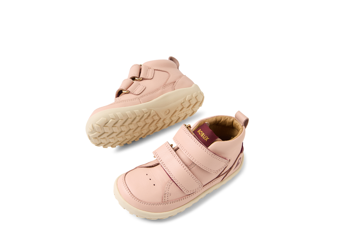 BOBUX - IW ALPHA TREK BAREFOOT ANKLE BOOT: CAMEO ROSE [sz:22 EU]