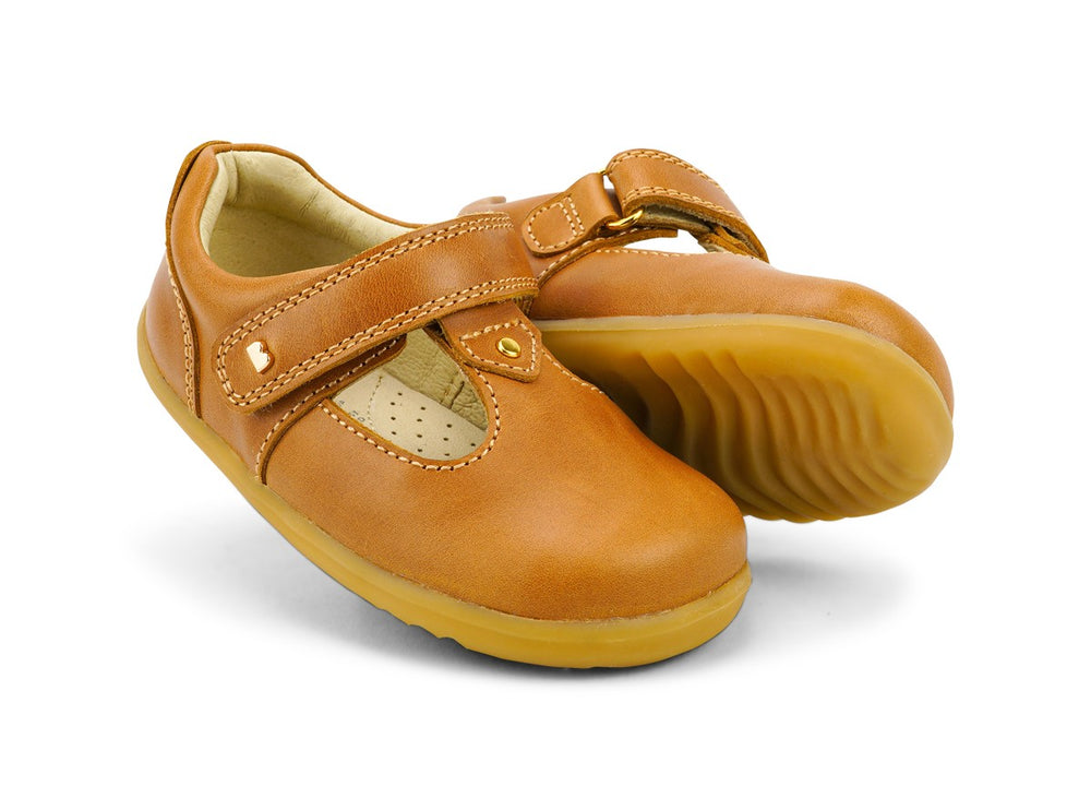 BOBUX - STEP UP LOUISE SHOE: CARAMEL [sz:19 EU]