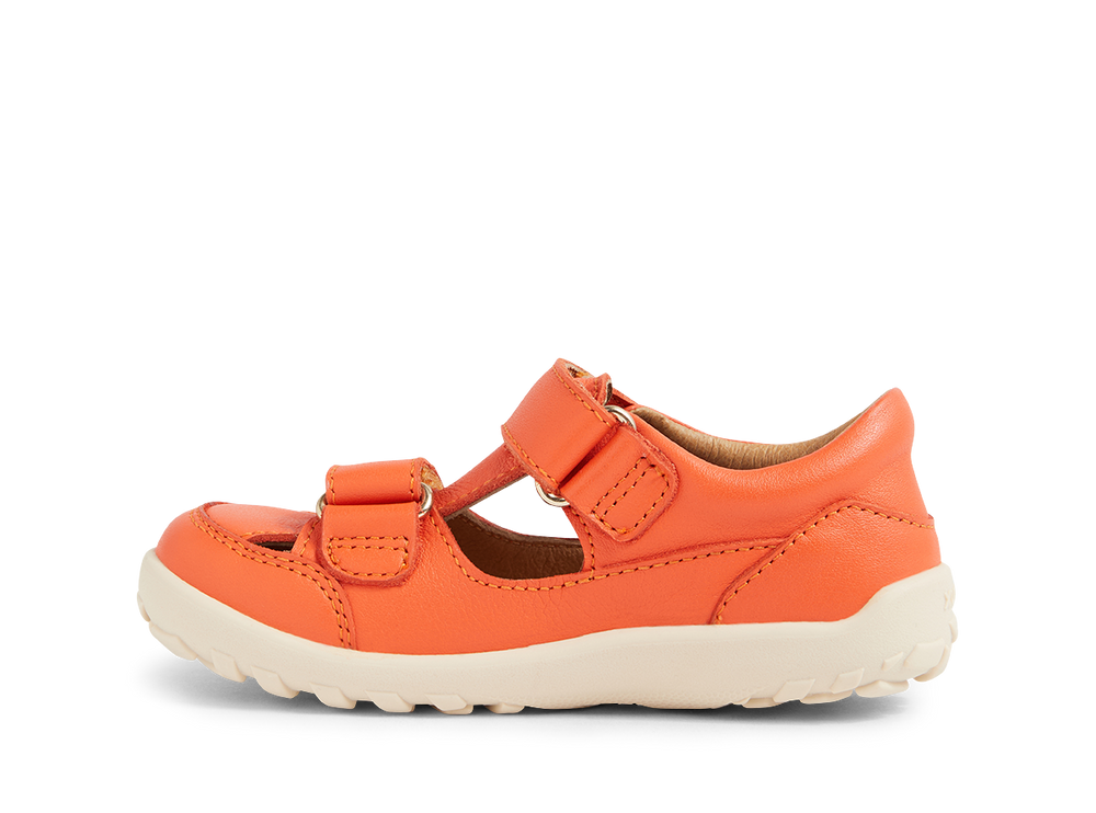 BOBUX - I WALK TROOP CASUAL SANDAL: TANGERINE [sz:22 EU]
