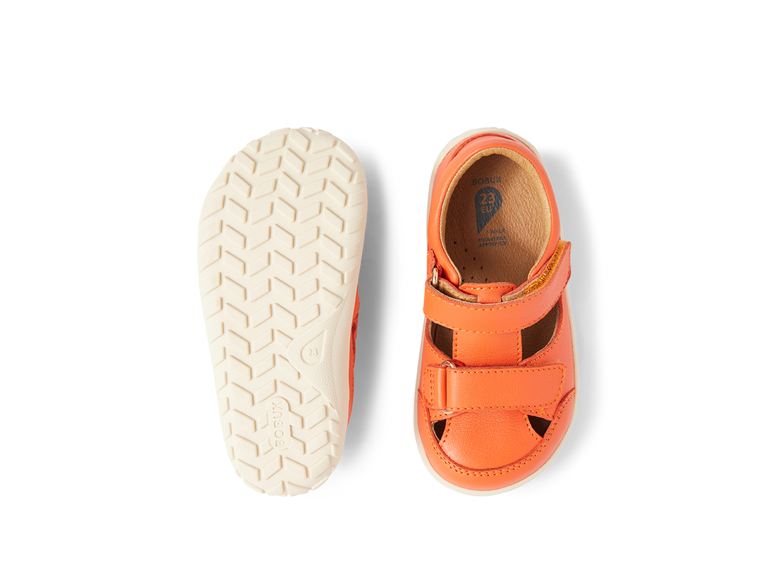 BOBUX - I WALK TROOP CASUAL SANDAL: TANGERINE [sz:22 EU]