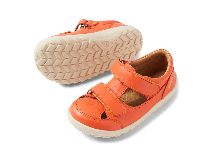 BOBUX - I WALK TROOP CASUAL SANDAL: TANGERINE [sz:22 EU]