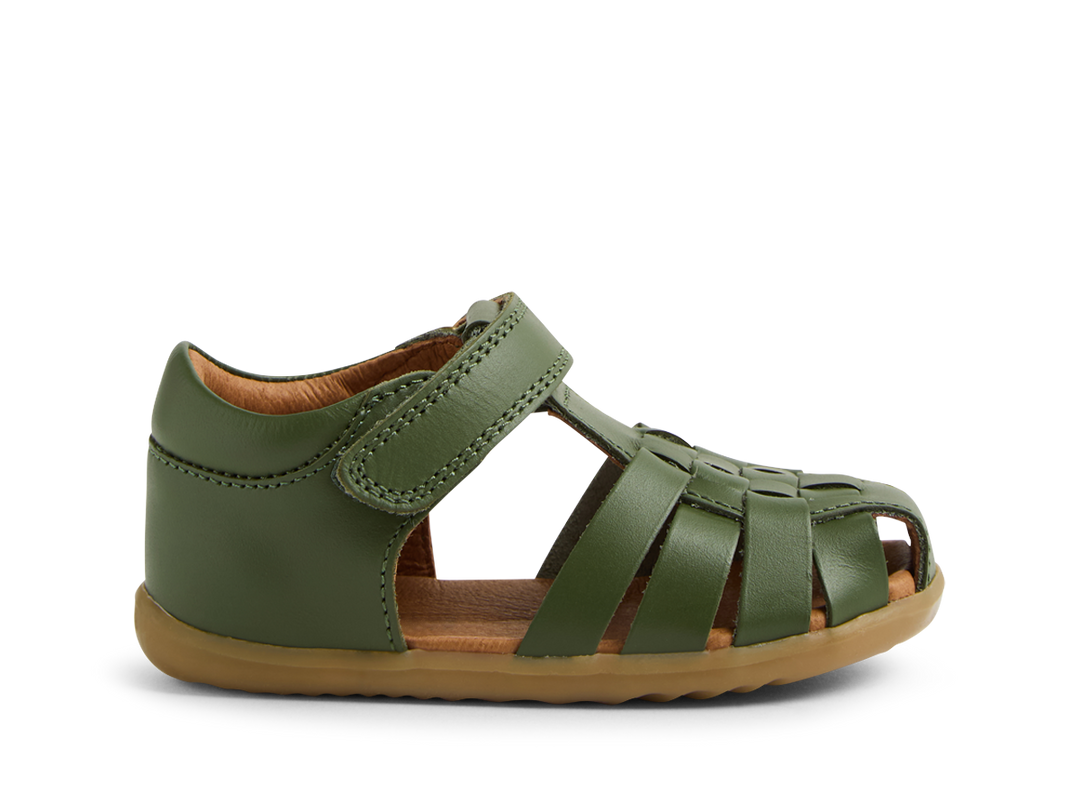 BOBUX - STEP UP HARBOR SANDAL: BRONZE GREEN [sz:19 EU]