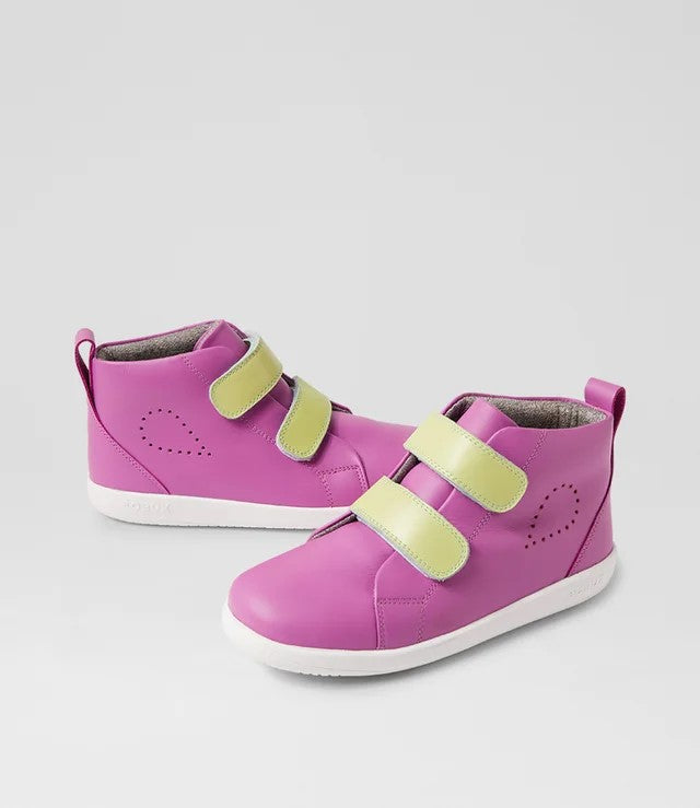 BOBUX KID+ GRASS COURT HIGH BOOT: ORCHID [sz:27 EU]