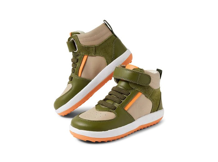 BOBUX - I WALK TOP SPIN BOOT: SEA KELP WOOD ASH [sz:22 EU]
