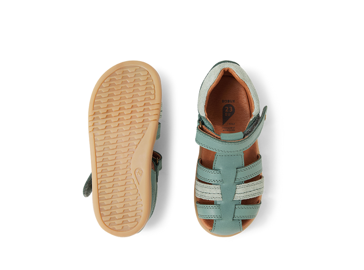 BOBUX - I WALK ROAM SANDAL: ICEBERG GREEN [sz:22 EU]