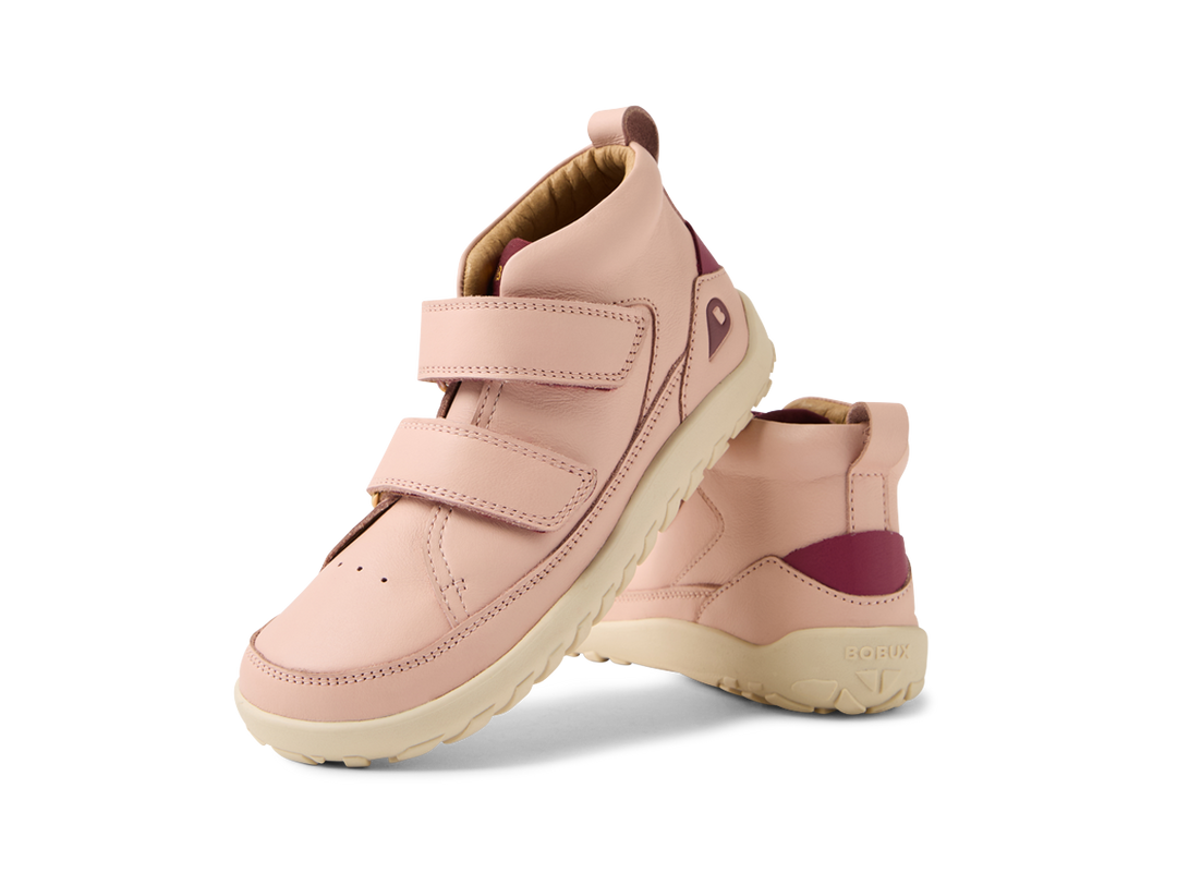 BOBUX - KP ALPHA TREK BAREFOOT ANKLE BOOT: CAMEO ROSE [sz:27 EU]