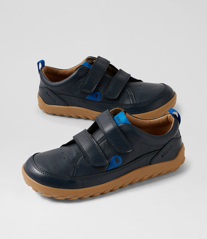 BOBUX - KP ALPHA DAWN BAREFOOT SNEAKER: NAVY GUM [sz:27 EU]