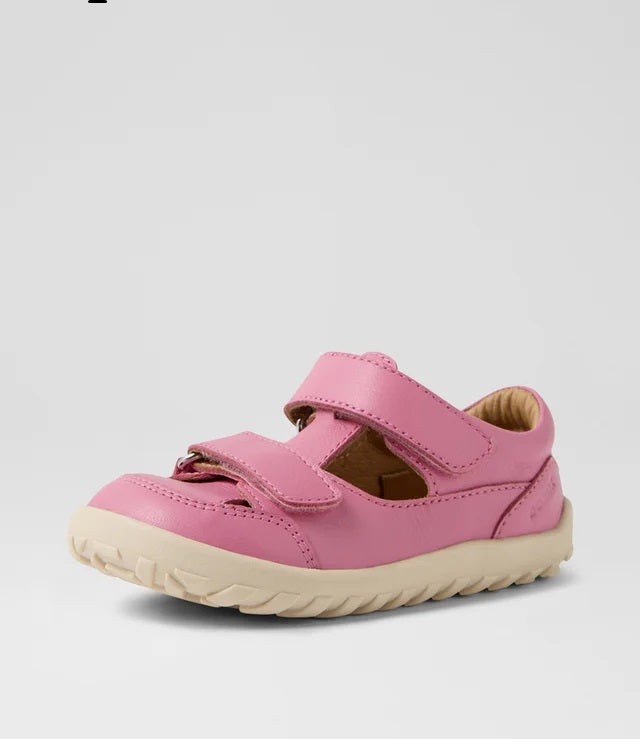 BOBUX - SU ALPHA TROOP BAREFOOT SANDAL: CASHMERE ROSE [sz:20 EU]