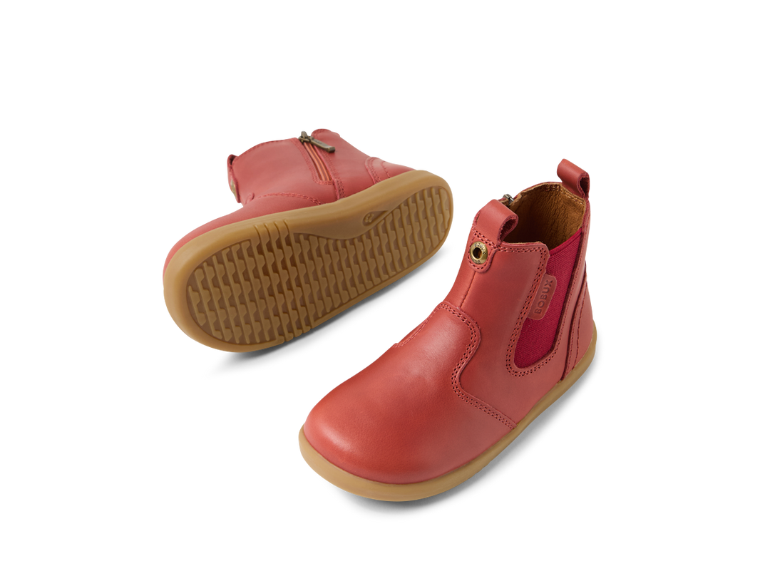 BOBUX - IW JODPHUR CHELSEA BOOT: RED OCHRE [sz:22 EU]