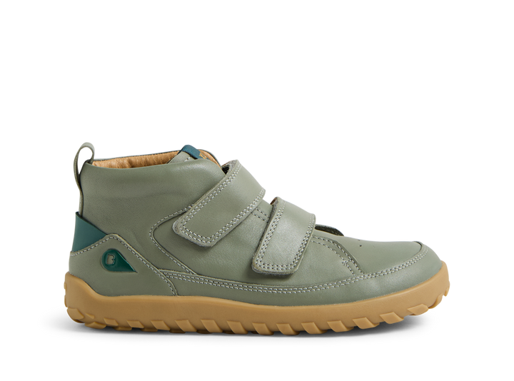 BOBUX - KP ALPHA TREK BAREFOOT ANKLE BOOT: VETIVER [sz:27 EU]