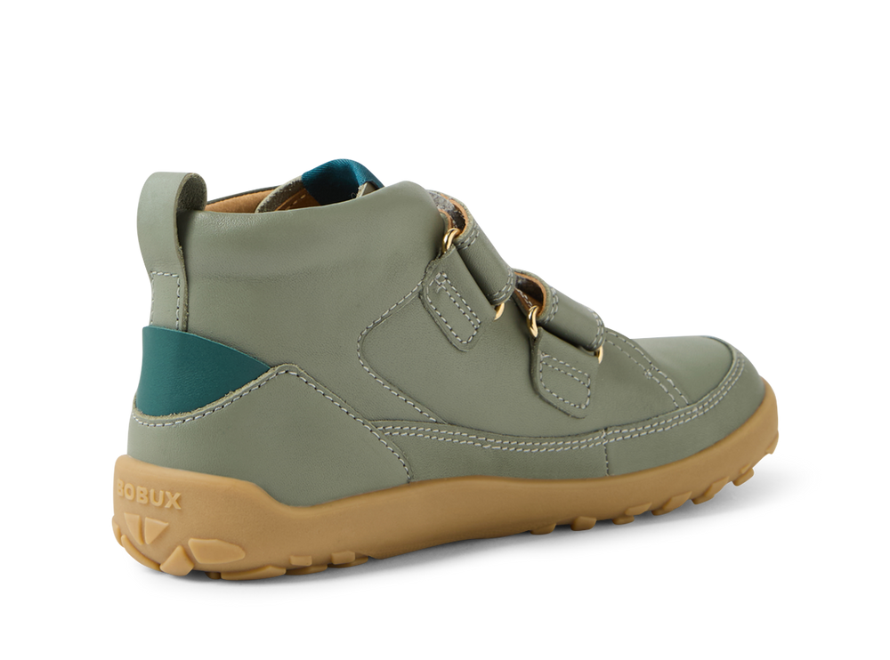 BOBUX - KP ALPHA TREK BAREFOOT ANKLE BOOT: VETIVER [sz:27 EU]
