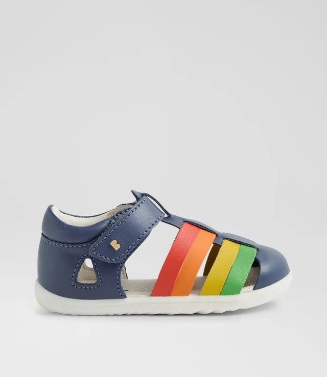 BOBUX - SU TIDAL SANDAL: VINTAGE INDIGO MULTI [sz:20 EU]