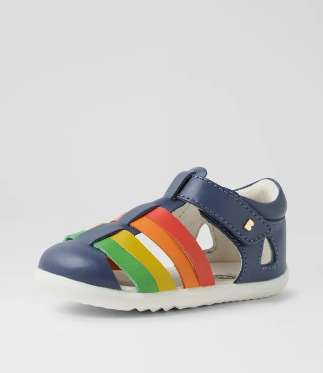 BOBUX - SU TIDAL SANDAL: VINTAGE INDIGO MULTI [sz:20 EU]