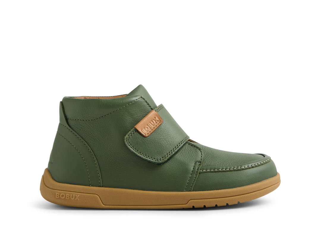 BOBUX - KP GROVER LEATHER ANKLE BOOT: BRONZE GREEN [sz:27 EU]