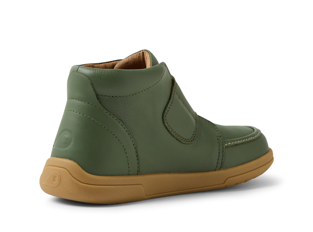 BOBUX - KP GROVER LEATHER ANKLE BOOT: BRONZE GREEN [sz:27 EU]