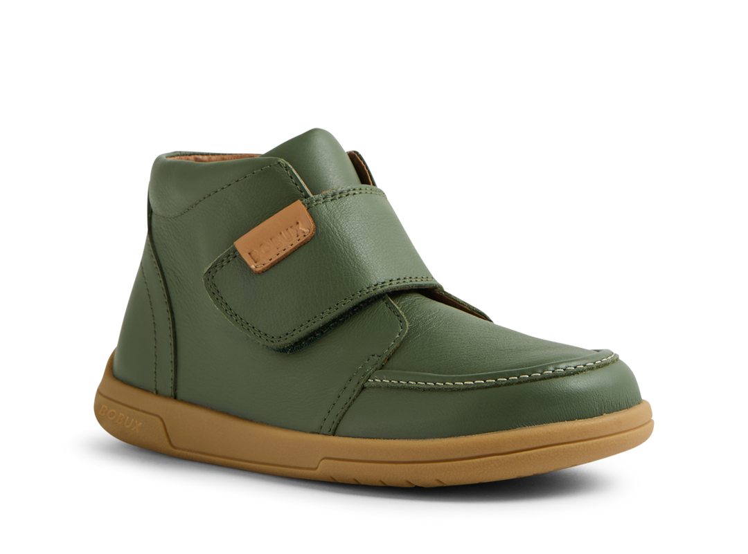 BOBUX - KP GROVER LEATHER ANKLE BOOT: BRONZE GREEN [sz:27 EU]
