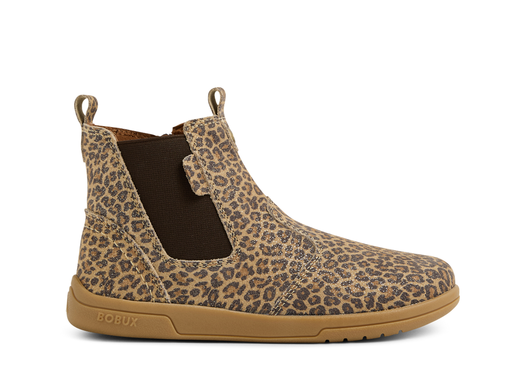 BOBUX - KP JODPHUR BOOT: LEOPARD [sz:27 EU]