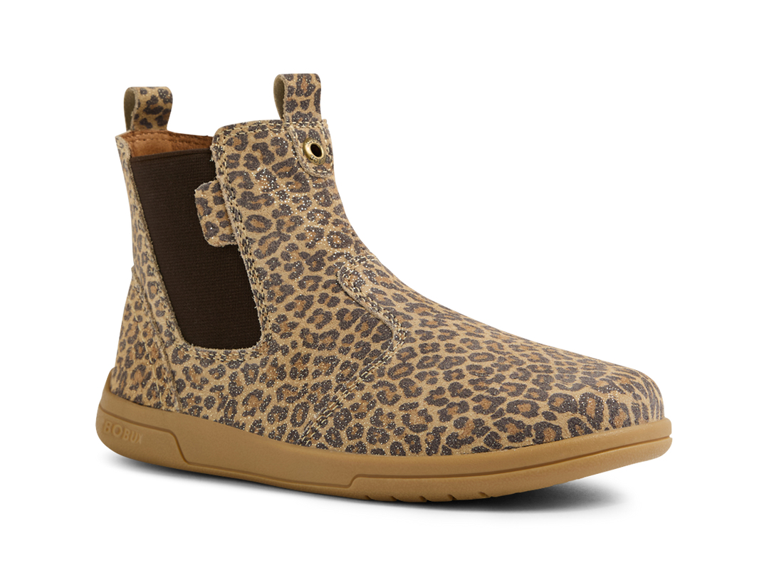 BOBUX - KP JODPHUR BOOT: LEOPARD [sz:27 EU]