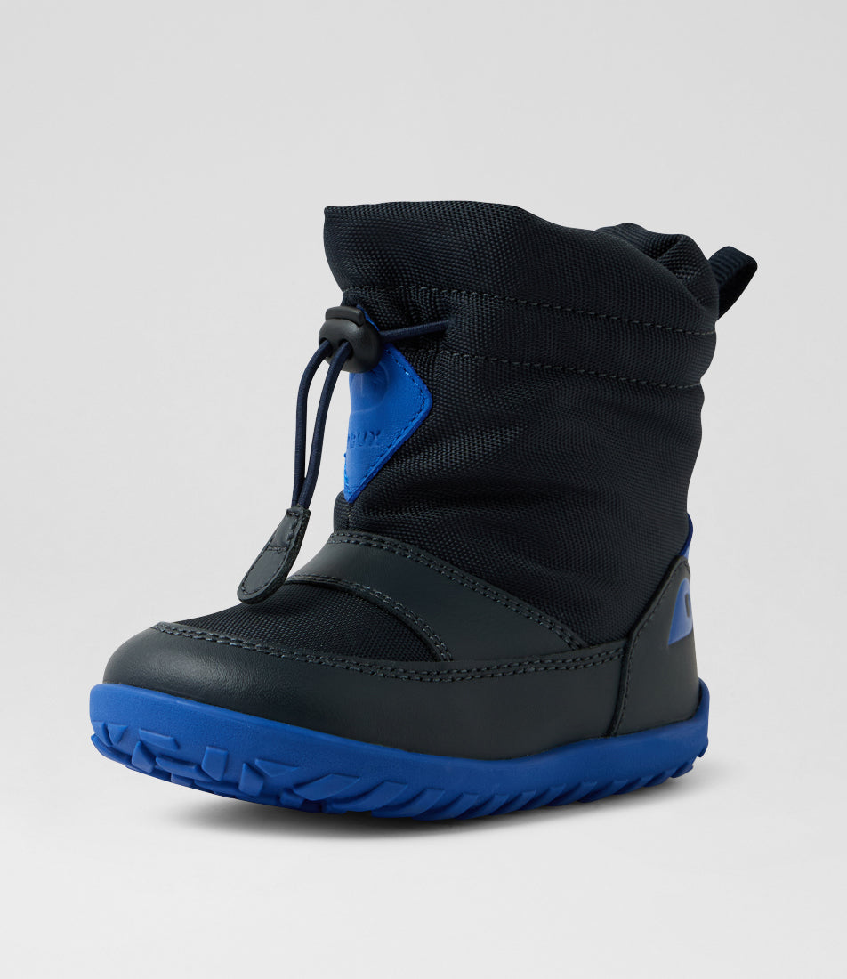 BOBUX - SU PADEN WATERPROOF ANKLE BOOT: NAVY [sz:21 EU]
