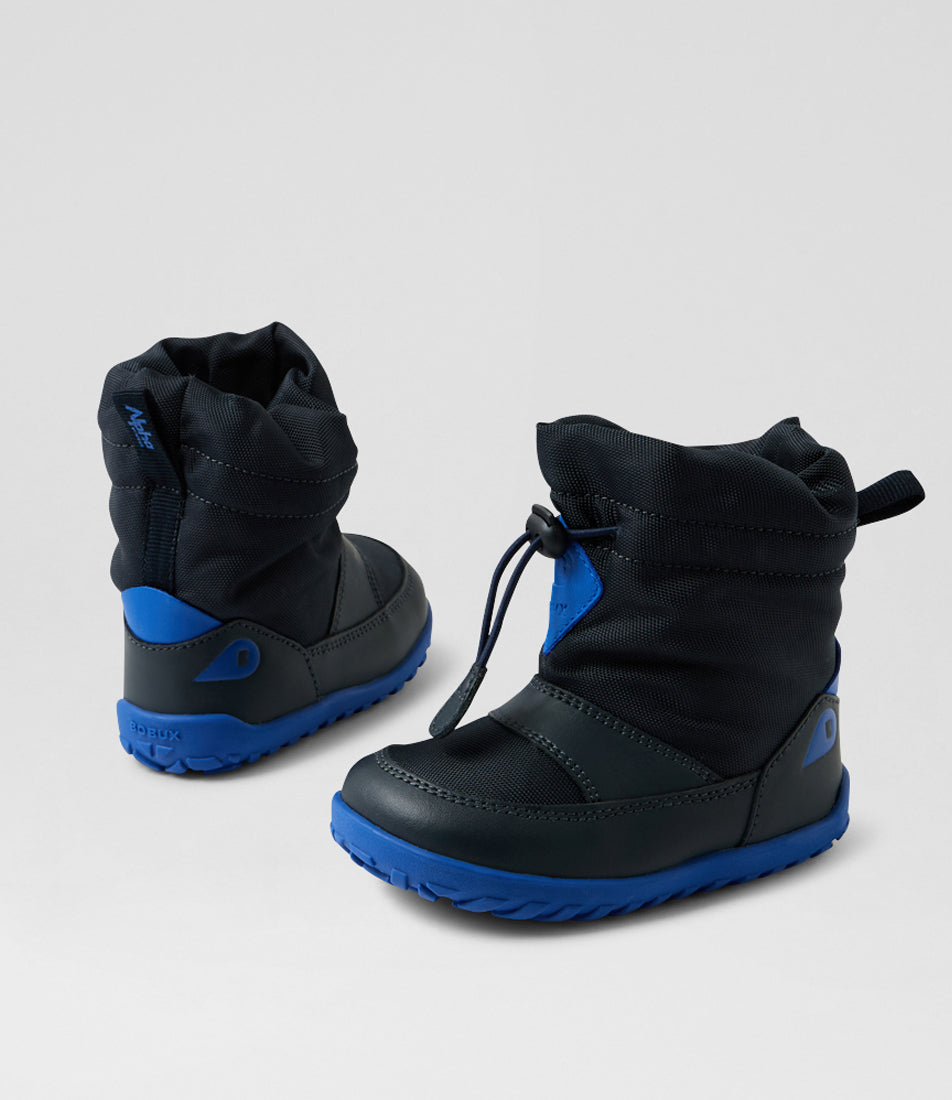 BOBUX - SU PADEN WATERPROOF ANKLE BOOT: NAVY [sz:21 EU]