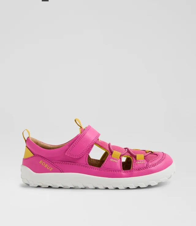 BOBUX - KP ALPHA ROCKY BAREFOOT SANDAL: ROSE VIOLET [sz:27 EU]