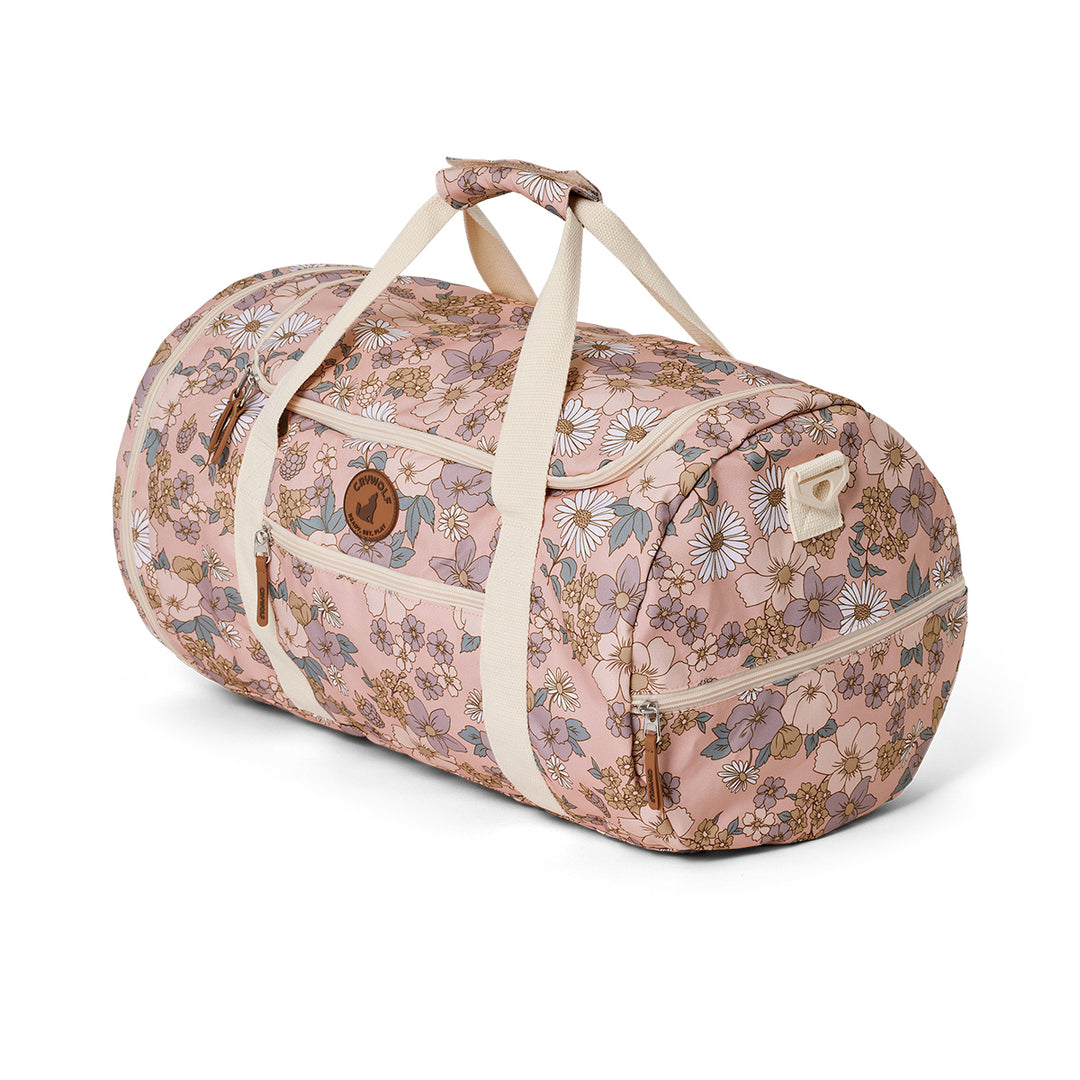 CRYWOLF - PACKABLE DUFFLE: DAISY FLORAL 