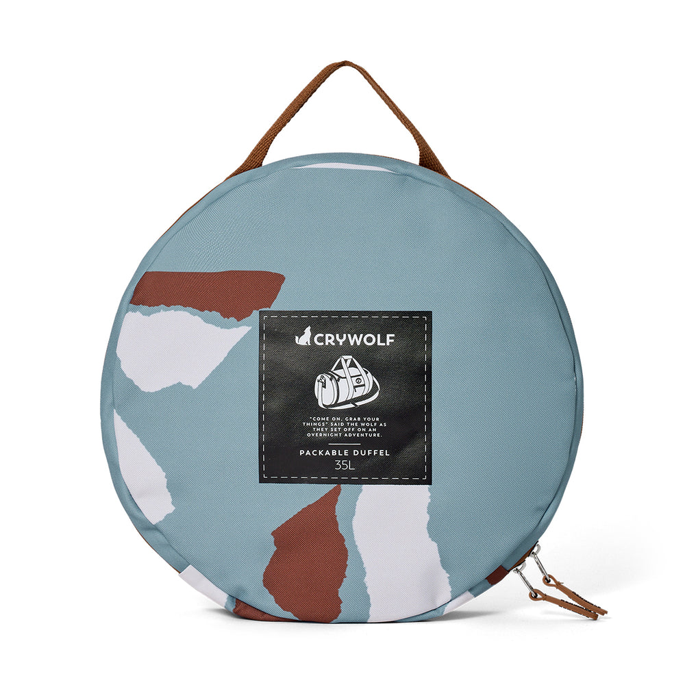 CRYWOLF - PACKABLE DUFFLE: MOVE MOUNTAINS 