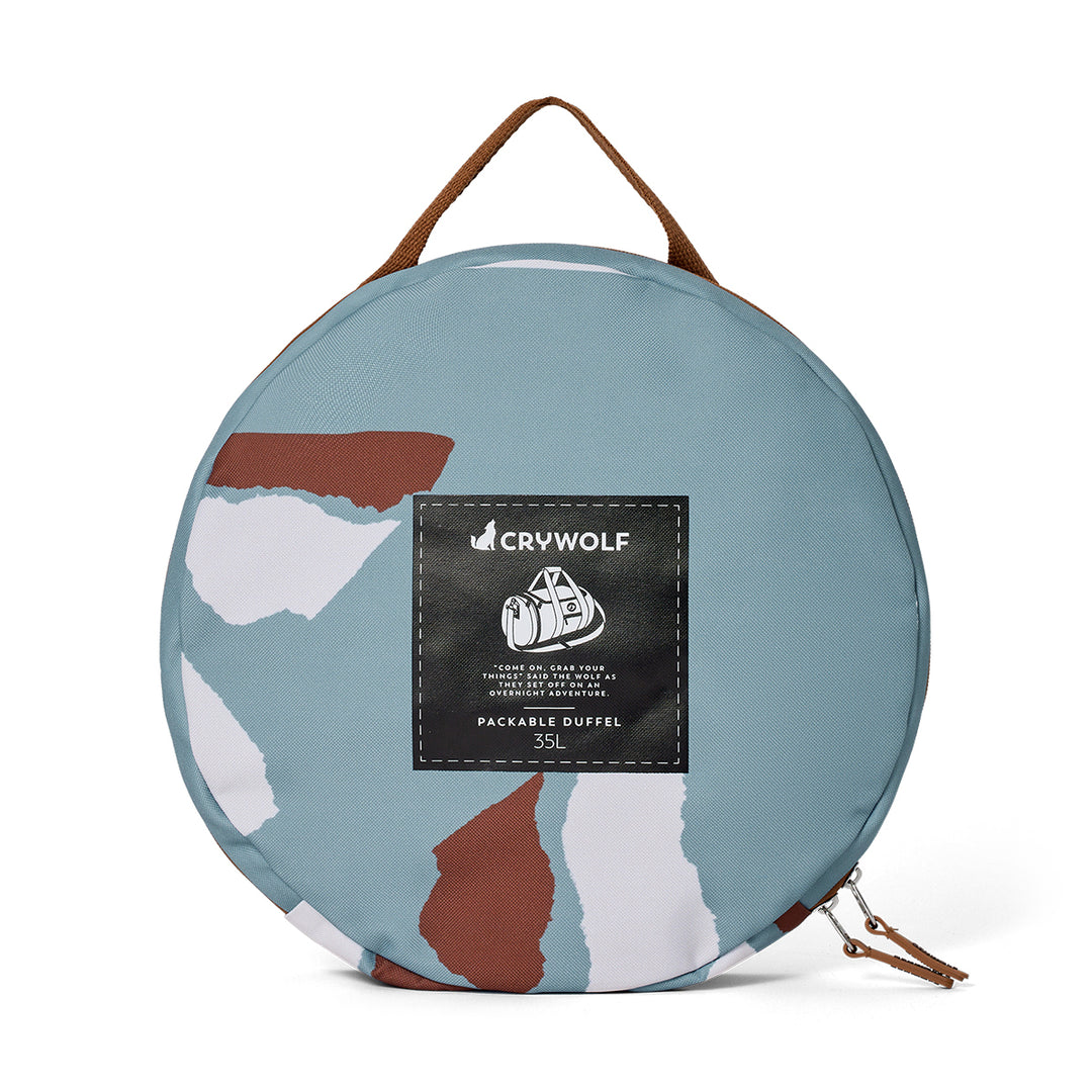 CRYWOLF - PACKABLE DUFFLE: MOVE MOUNTAINS 