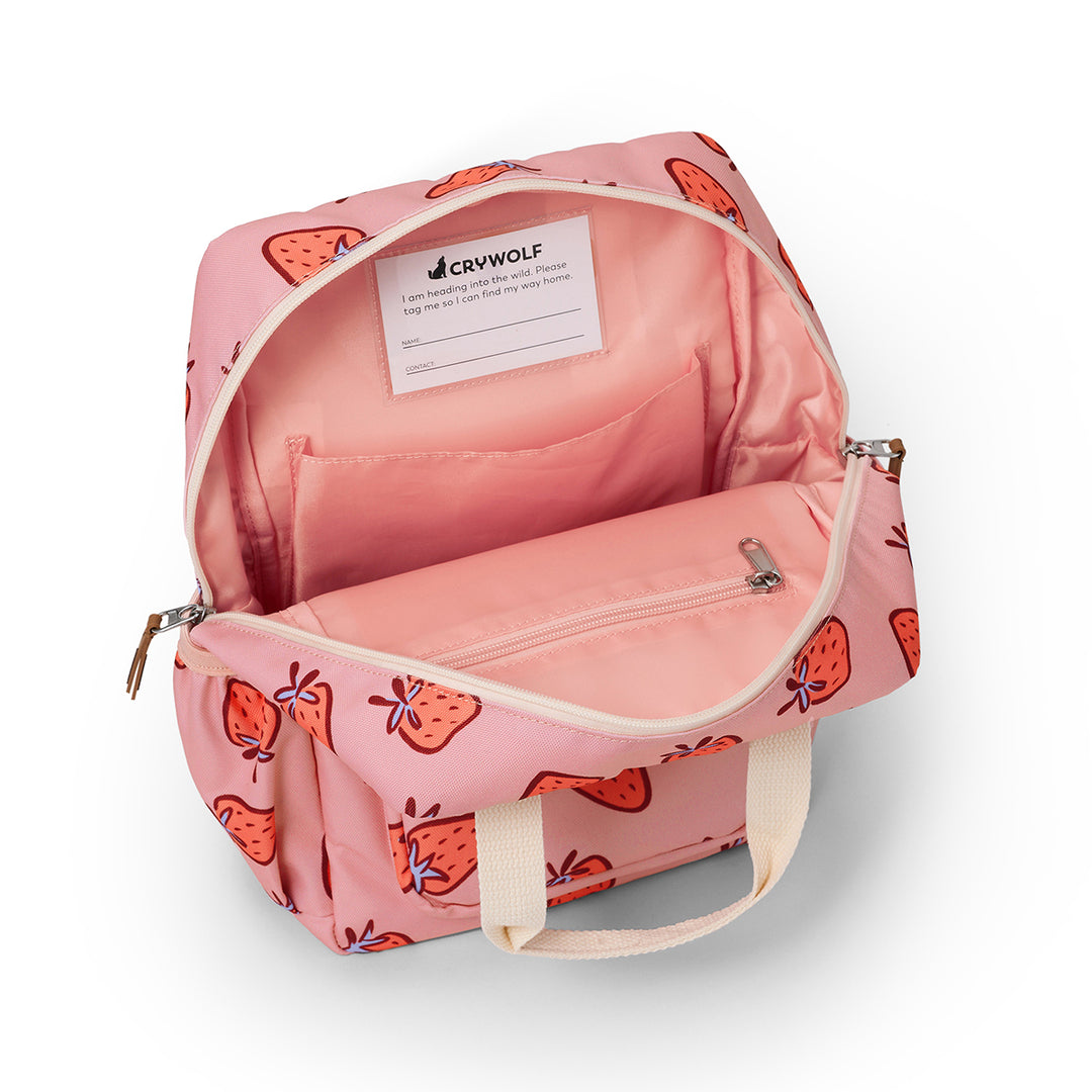 CRYWOLF - MINI BACKPACK: STRAWBERRY SPLASH 