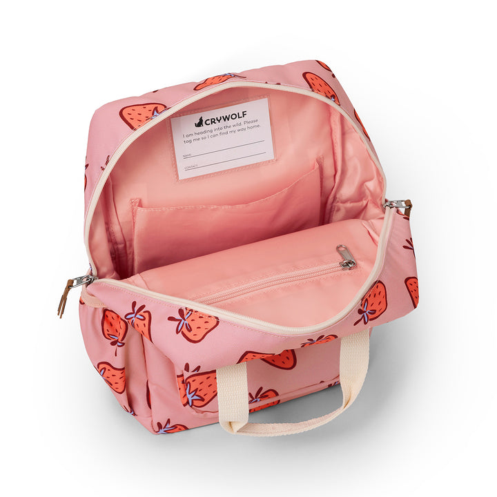 CRYWOLF - MINI BACKPACK: STRAWBERRY SPLASH 