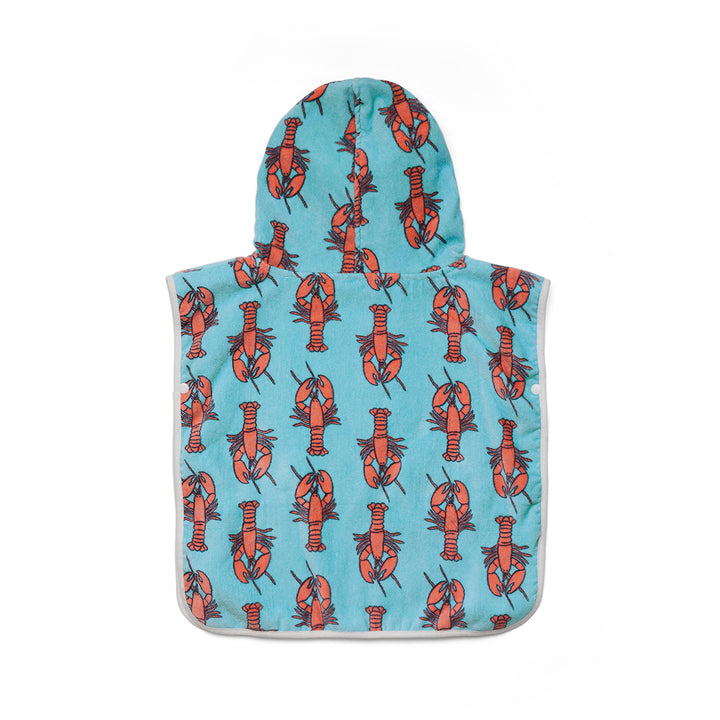 CRYWOLF - BABY HOODED TOWEL: LOBSTERS 