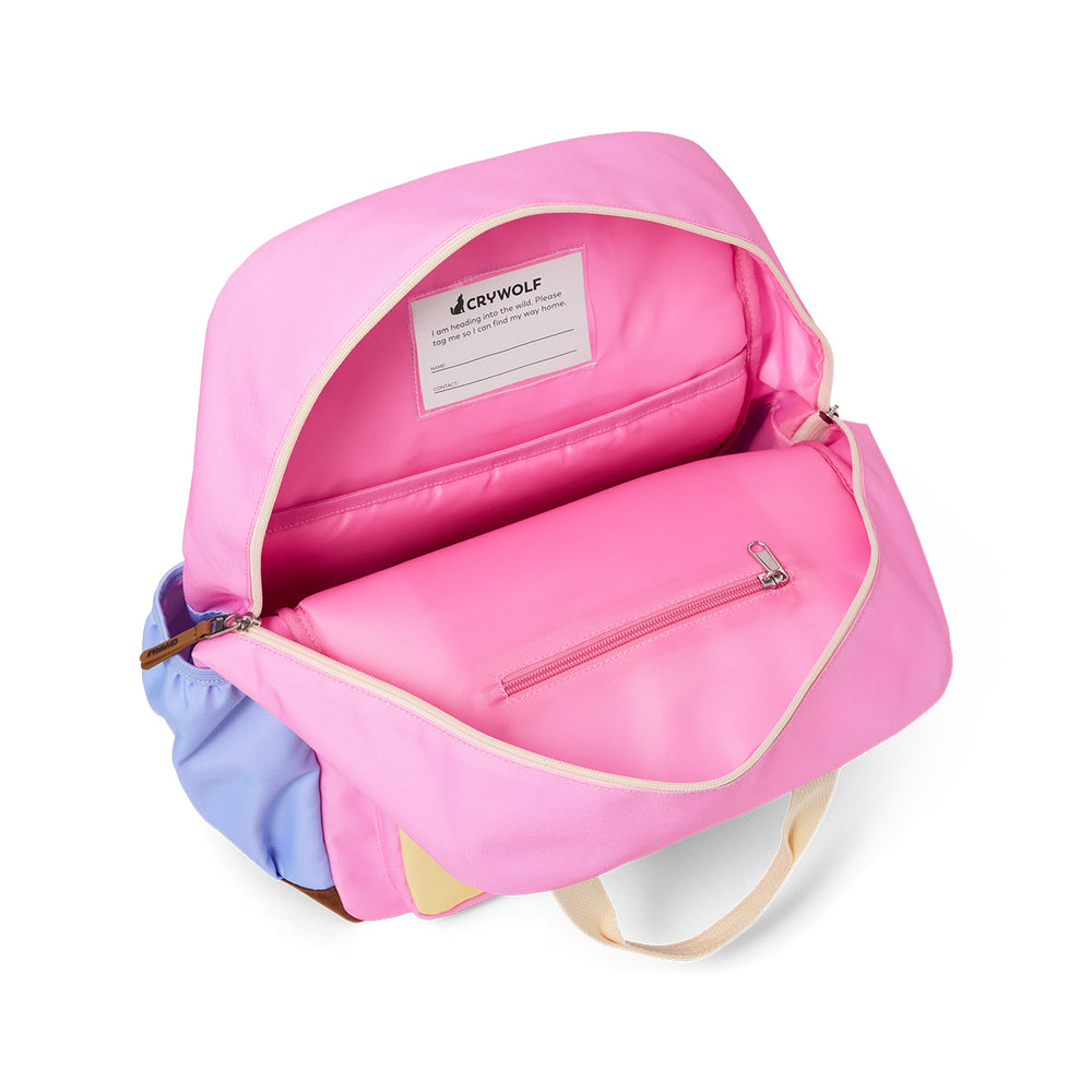 CRYWOLF - KNAPSACK: POP COLOURBLOCK 