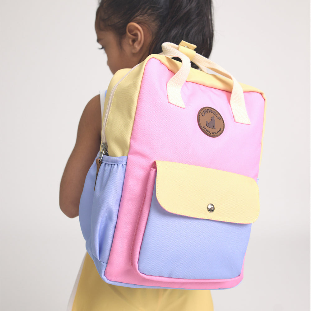 CRYWOLF - MINI BACKPACK: POP COLOUR BLOCK 
