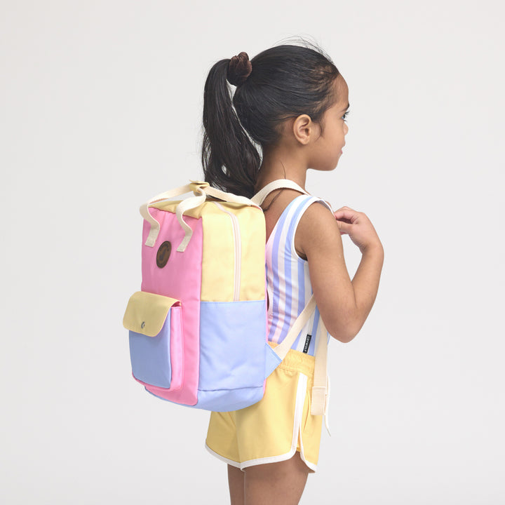 CRYWOLF - MINI BACKPACK: POP COLOUR BLOCK 