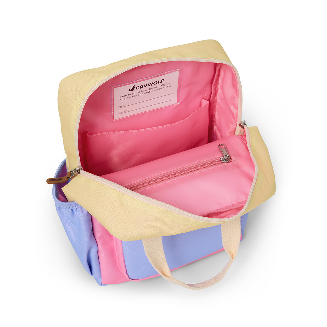 CRYWOLF - MINI BACKPACK: POP COLOUR BLOCK 