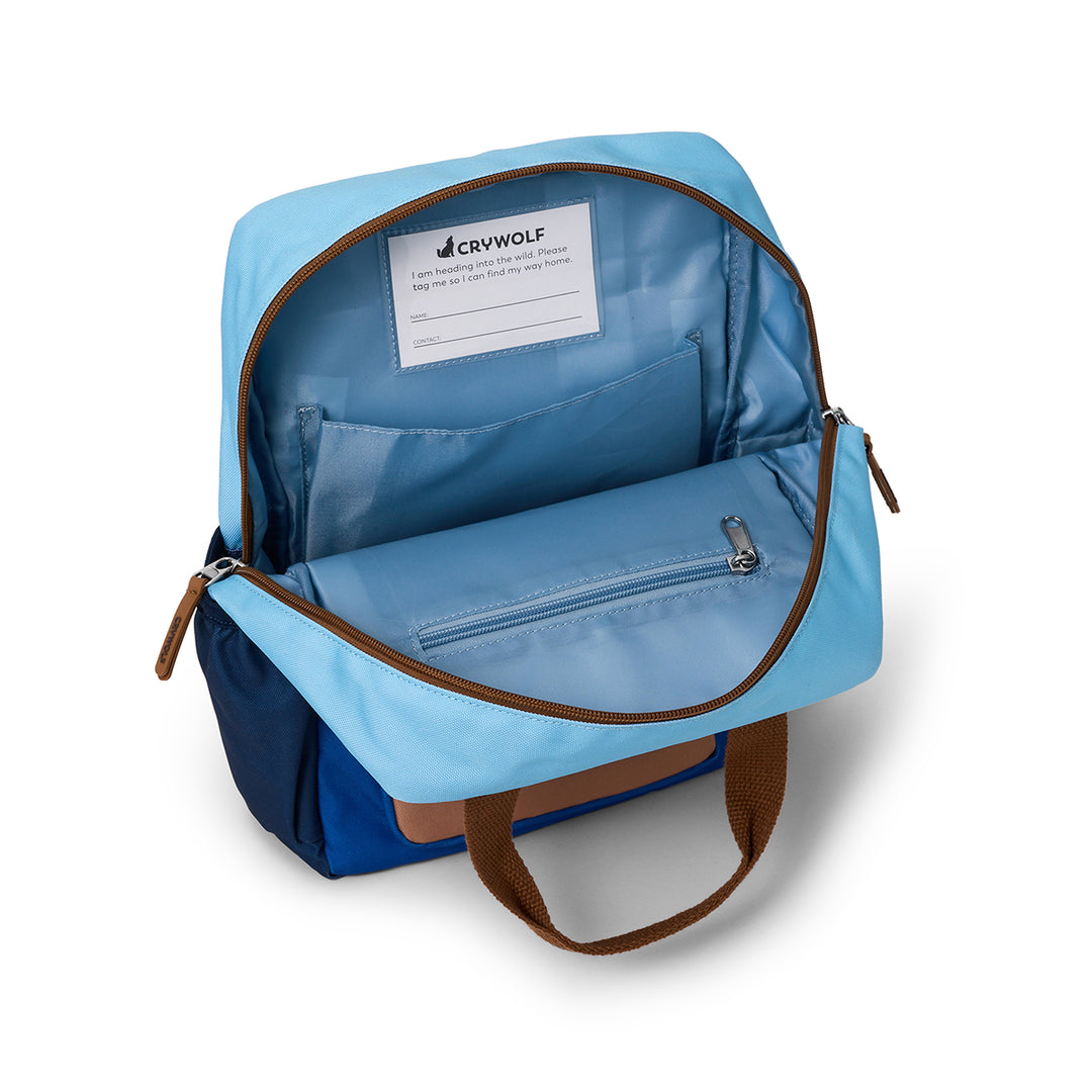 CRYWOLF - MINI BACKPACK: DEEP SEA COLOUR BLACK 