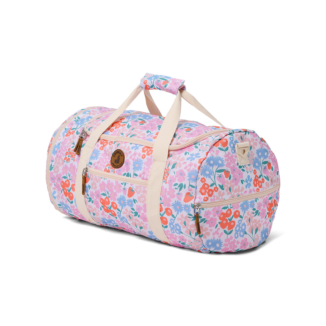 CRYWOLF - PACKABLE DUFFLE BAG: BERRY GARDEN 
