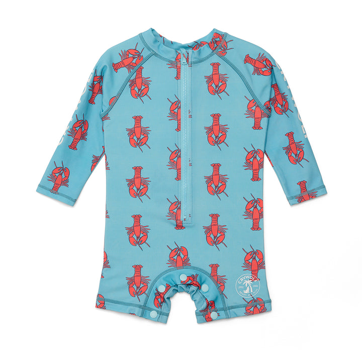 CRYWOLF - RASH SUIT: LITTLE LOBSTERS [sz:3-6 MTHS]