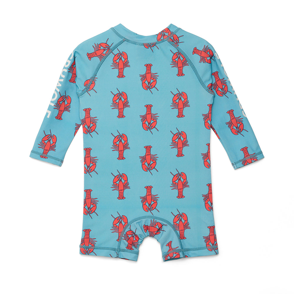CRYWOLF - RASH SUIT: LITTLE LOBSTERS [sz:3-6 MTHS]