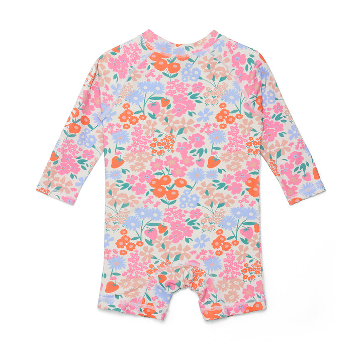 CRYWOLF - RASH SUIT: BERRY GARDEN [sz:3-6 MTHS]