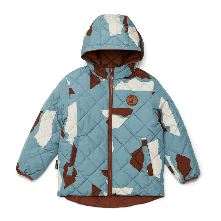 CRYWOLF - REVERSIBLE ECO PUFFER: MOVE MOUNTAINS [sz:2 YRS]
