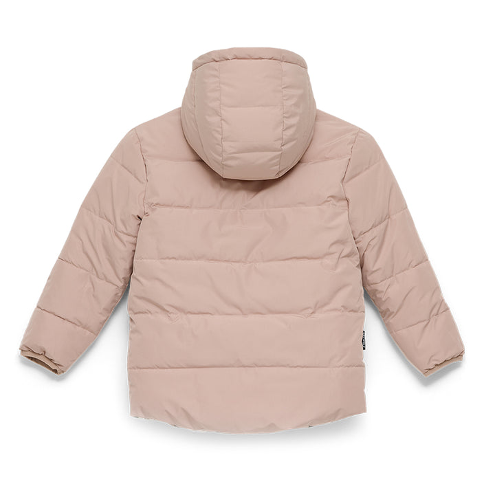 CRYWOLF - REVERSIBLE ECO PUFFER: DAISY FLORAL [sz:2 YRS]