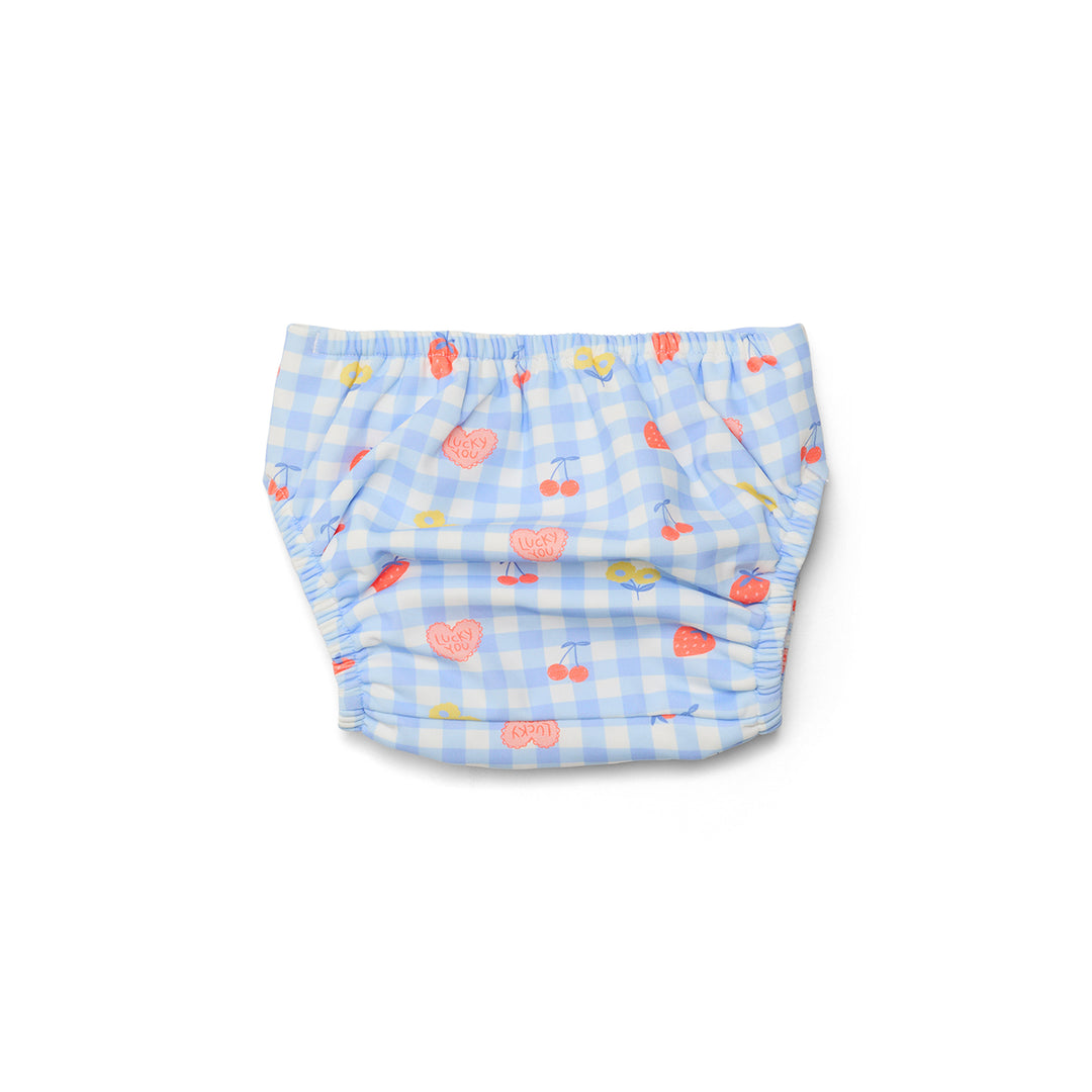 CRYWOLF - REUSABLE SWIM NAPPY: LUCKY PICNIC [sz:0-1 YRS]