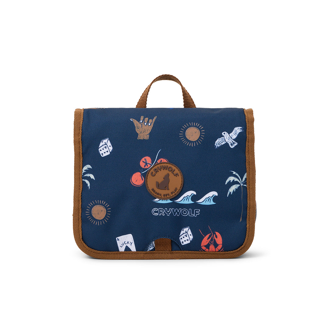CRYWOLF - HANGING TOILETRY BAG: LUCKY DAYS