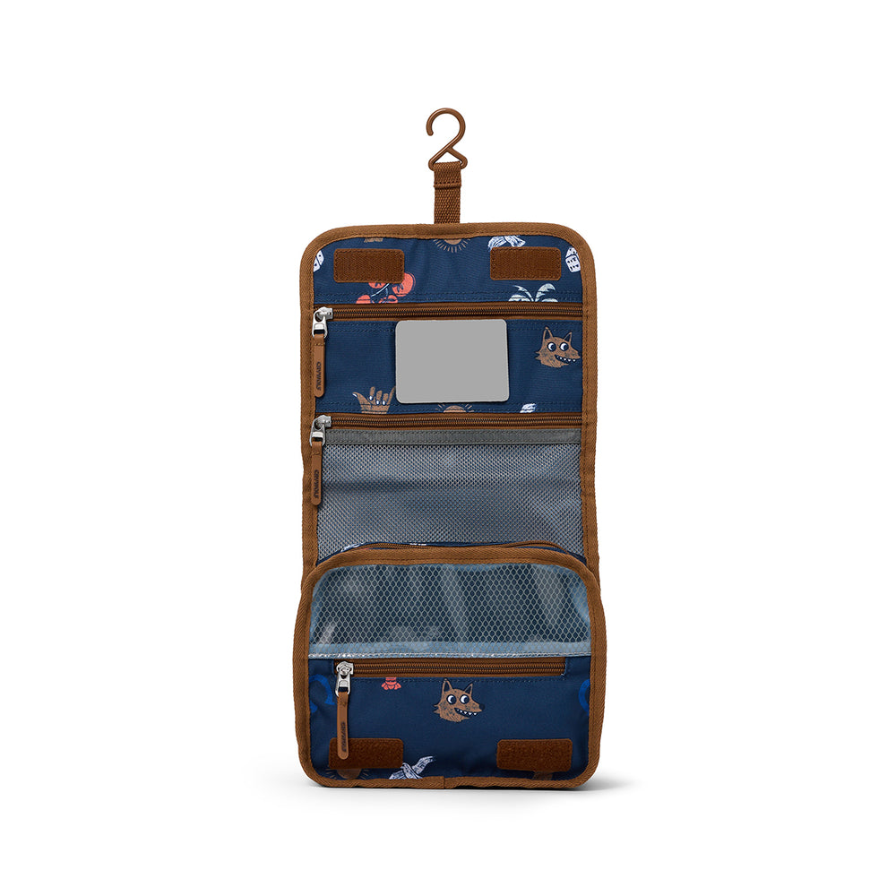 CRYWOLF - HANGING TOILETRY BAG: LUCKY DAYS