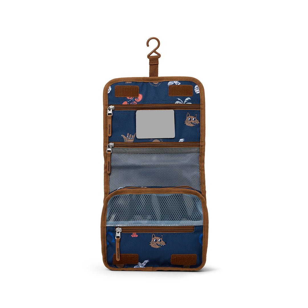 CRYWOLF - HANGING TOILETRY BAG: LUCKY DAYS