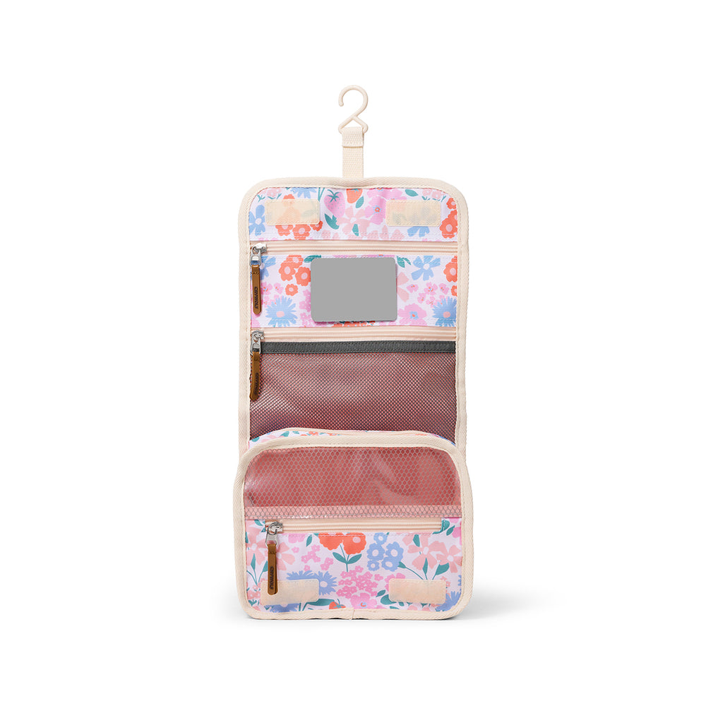 CRYWOLF - HANGING TOILETRY BAG: BERRY GARDEN
