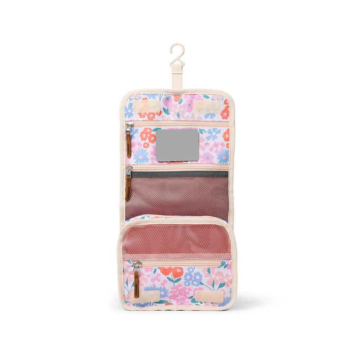 CRYWOLF - HANGING TOILETRY BAG: BERRY GARDEN