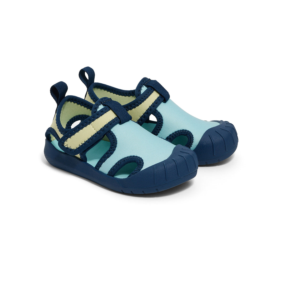 CRYWOLF - AQUA BEACH SANDAL: OCEAN COLOURBLOCK [sz:20 EU]