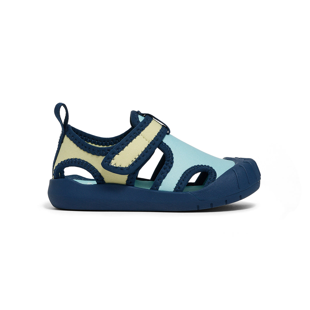 CRYWOLF - AQUA BEACH SANDAL: OCEAN COLOURBLOCK [sz:20 EU]
